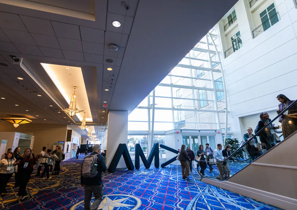 The entry to the 2025 AMA Symposium for Higher Education.